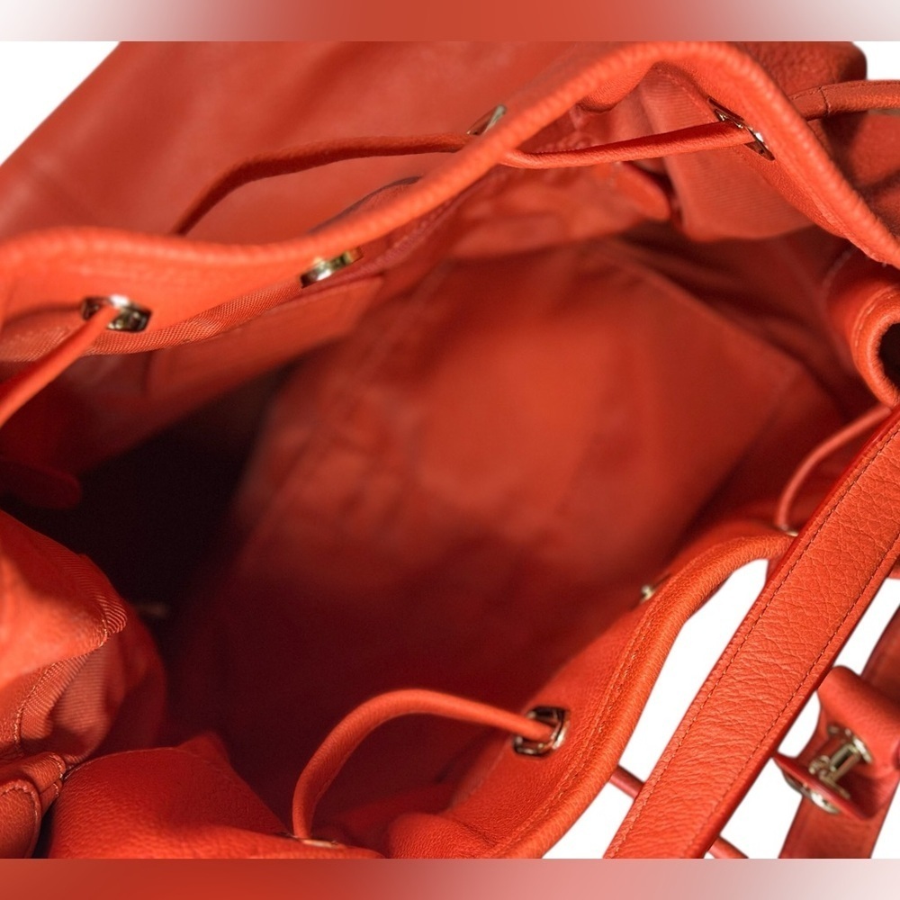 Coach  Leather TurnLock Tie Bucket Bag - Picture 5 of 17